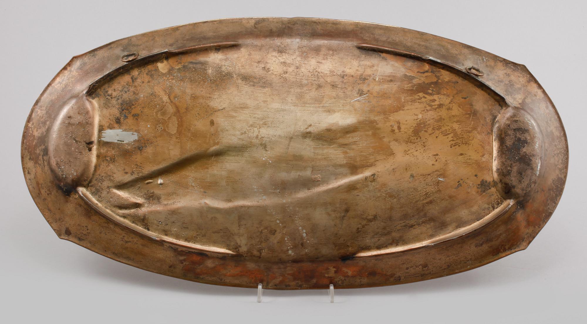 FISKFAT, jugend, B & G Imperial Zinn, 1900-talets början.