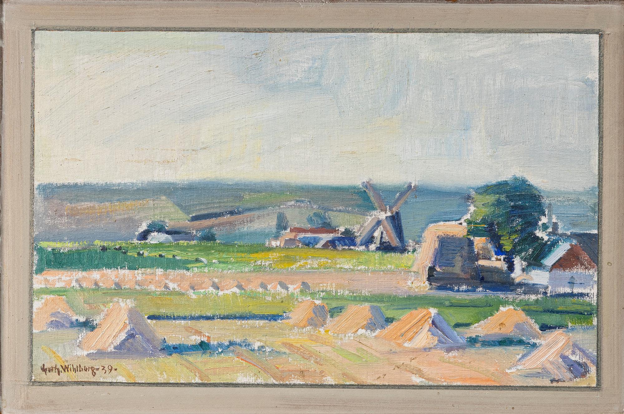 Gerhard Wihlborg, "Höstmorgon, Löderup".