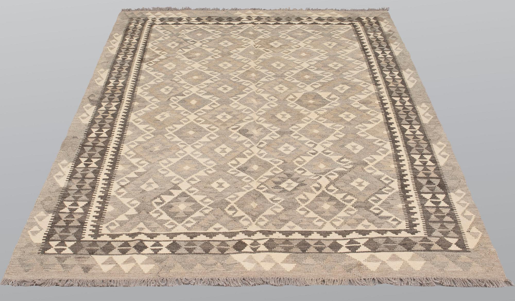A carpet, Kilim, ca 241 x 162 cm.