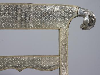 SALONGSGRUPP, 4 delar, empirestil, orientalisk, 1800/1900-tal.