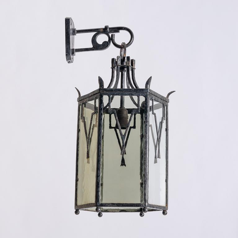 Harald Notini, a wall lamp model "6170", Arvid Böhlmarks Lampfabrik, Stockholm, 1920s-30s.