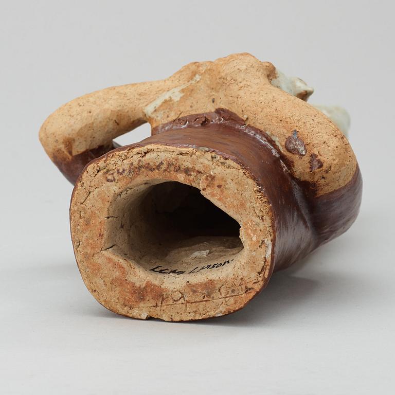 A unique Lisa Larson stoneware sculpture, Gustavsberg Studio 1970's.