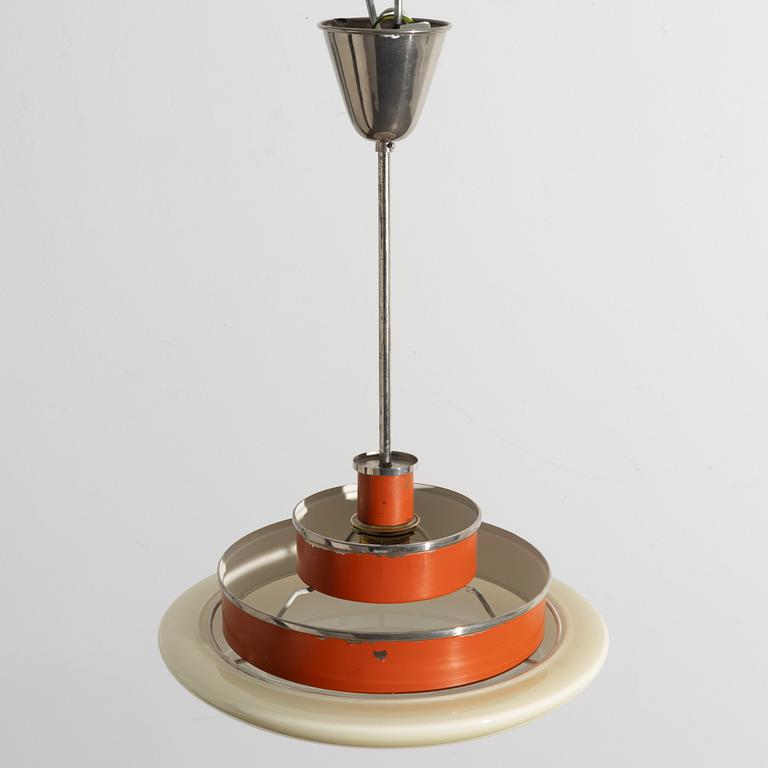 Erik Tidstrand, a ceiling lamp model "28908", Nordiska Kompaniet, 1930s.