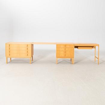 Bertil Fridhagen, shelving system, "Variett", Bodafors, 1960s.