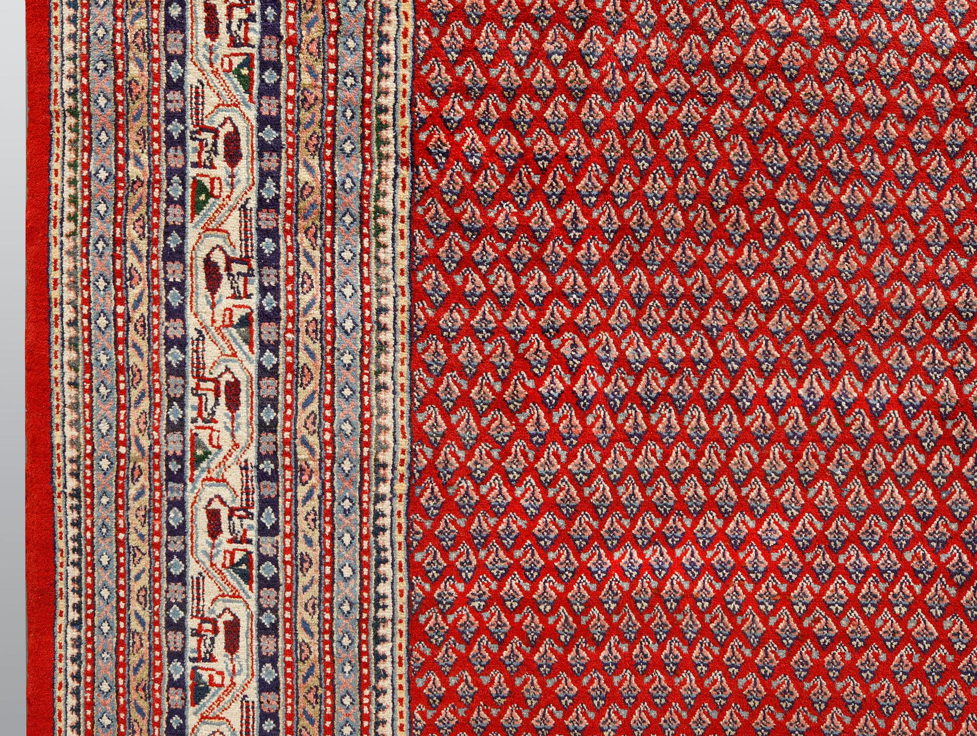 A carpet, Sarouk - Mir, ca 380 x 274 cm.
