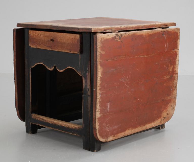 A Swedish 19th century gate-leg table.