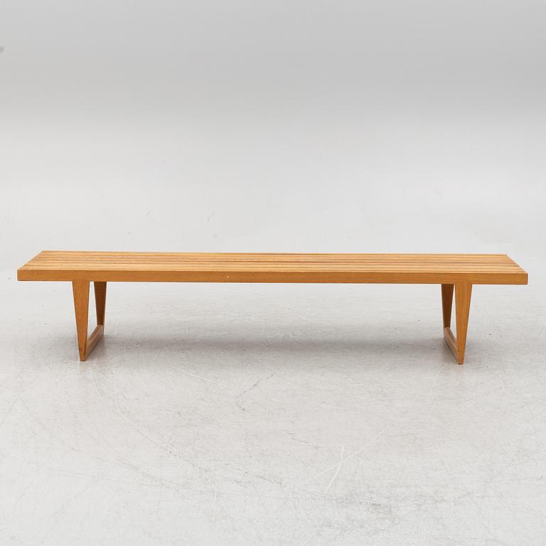 Yngvar Sandström, a "Tokyo" oak bench, From the Triva-series, Nordiska Kompaniet, Sweden.