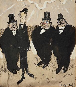 778. Axel Fridell, Three Thick and One Thin.