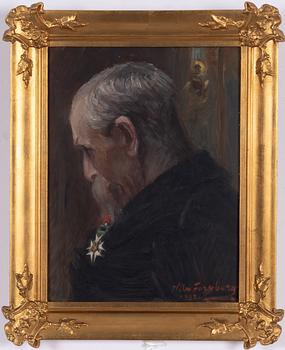 Nils Forsberg, Äldre man med kraschan.