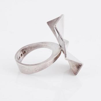 Rey Urban, a sterling silver ring, Stockholm.