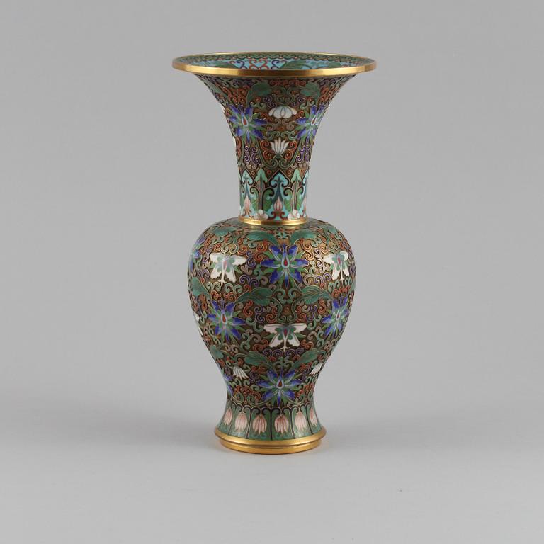 VAS, cloisonné, orientalisk, 1900-tal.