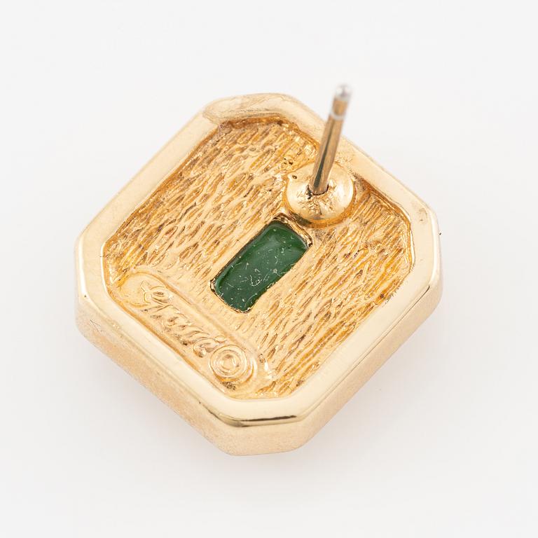 Christian Dior, collier och örhängen, ett par, vintage.