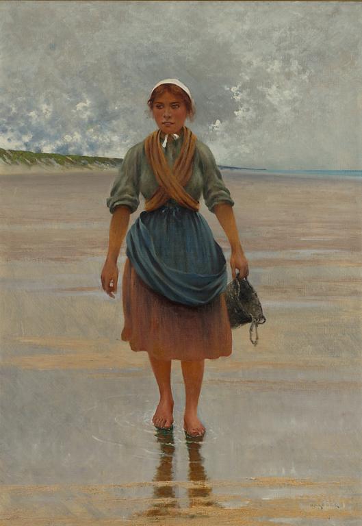 August Hagborg, "Vid havet" (By the Sea).