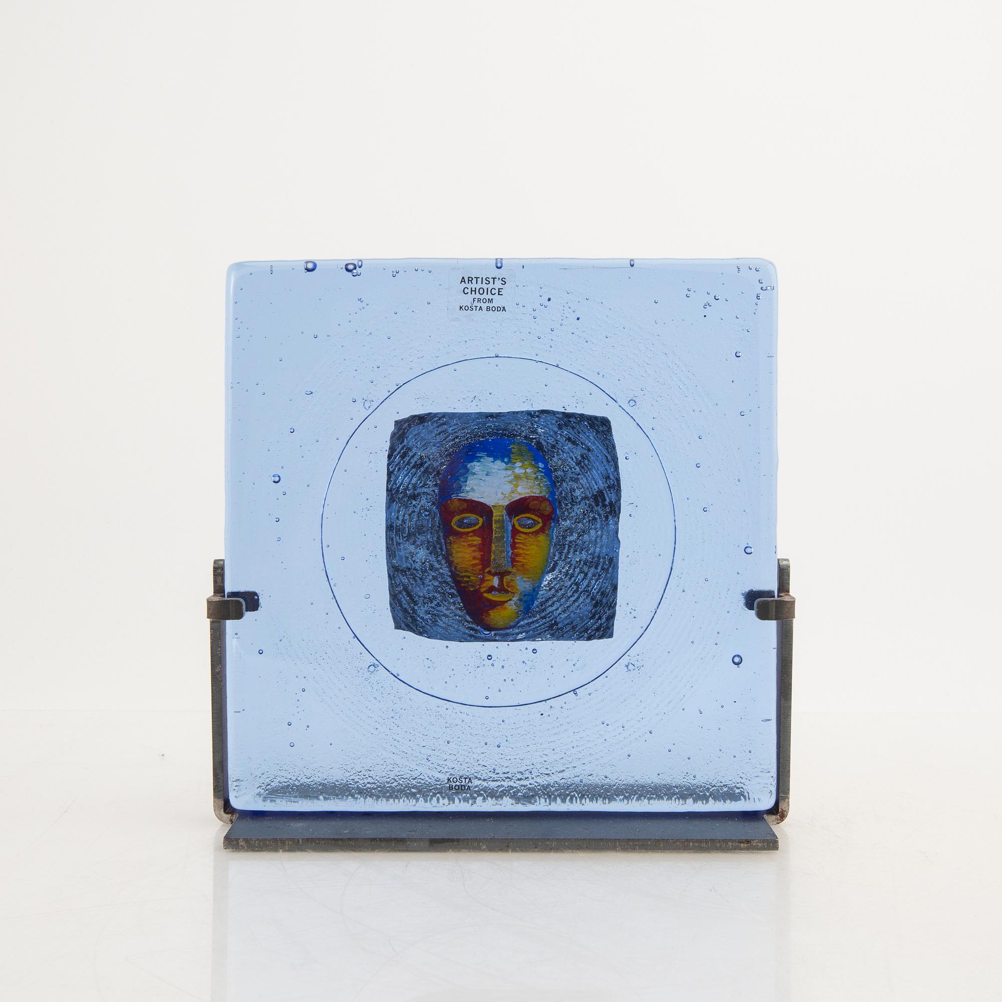 Bertil Vallien, skulpturer 3 st signerade Kosta Boda.