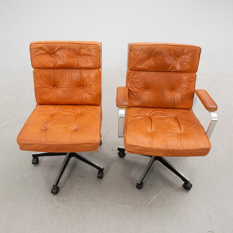 Karl Erik Ekselius, Office chairs, a pair, "Mondo", JOC, Vetlanda, 1970s.