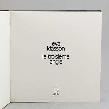 Eva Klasson, photo book,  'Le troisième angle' 1976.