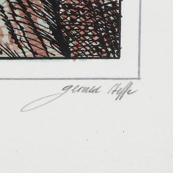 GERALD STEFFE, färglitografi, signerad och numrerad 18/225.