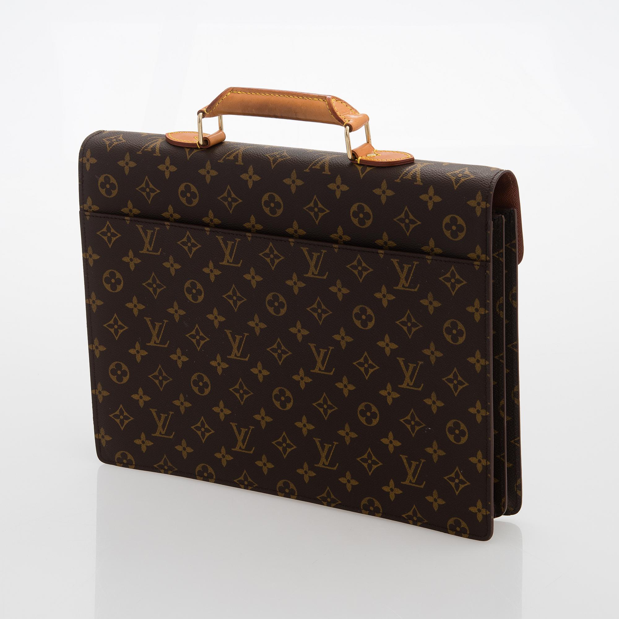 Louis Vuitton, A Monogram Canvas 'Ambassador' Briefcase.