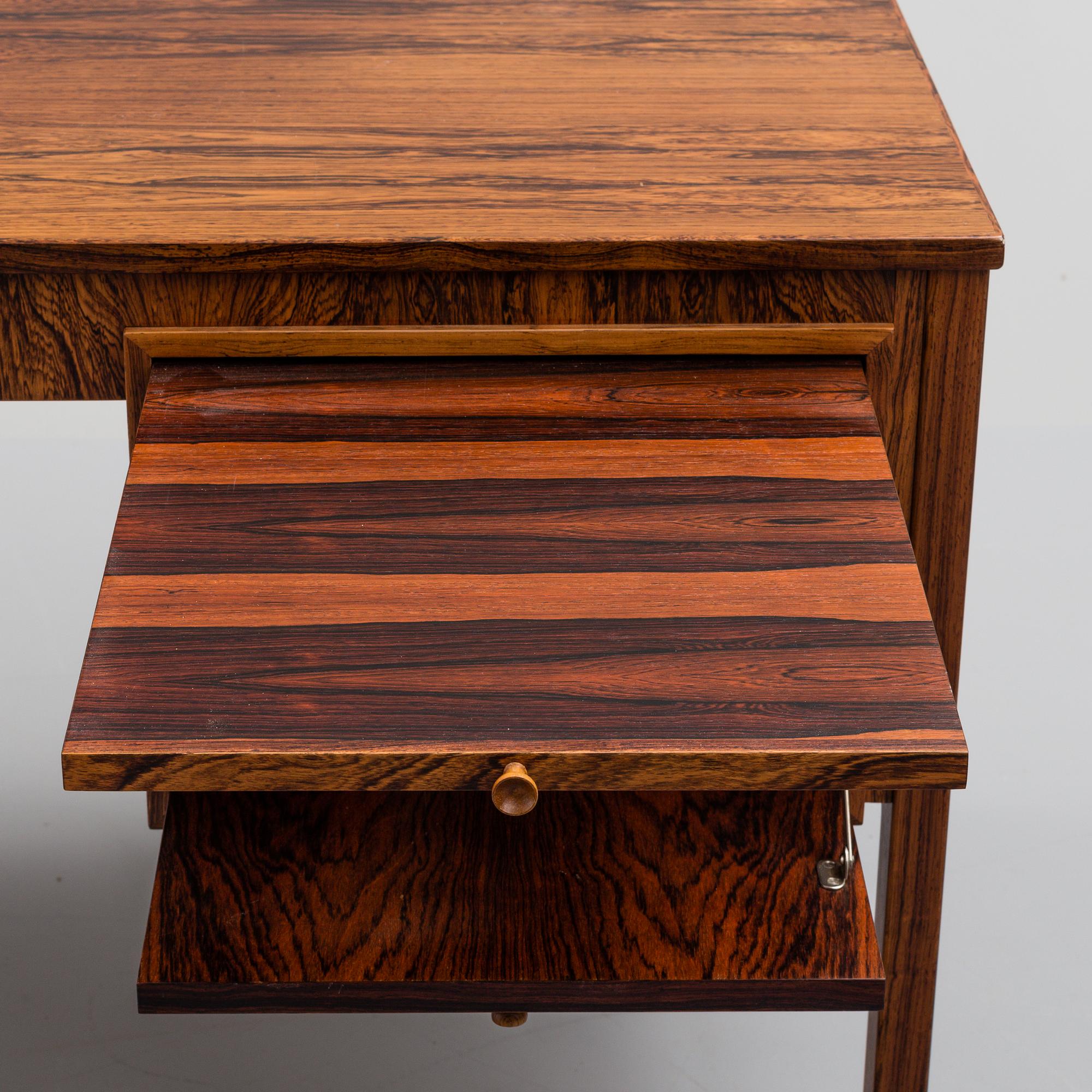 A 1950s/1960s writing desk by Erik Wörtz.