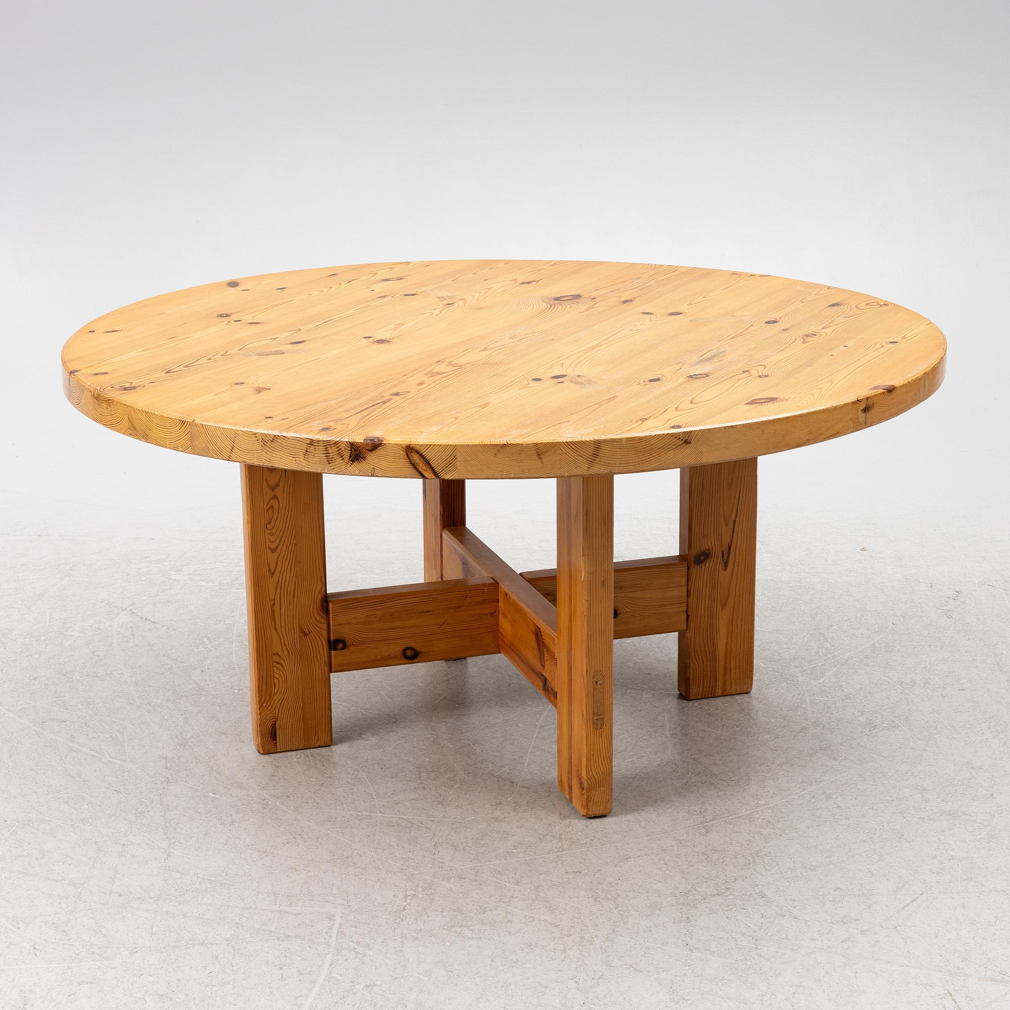 Roland Wilhelmsson, a dining table, 'Oden', Ågesta, 1974.
