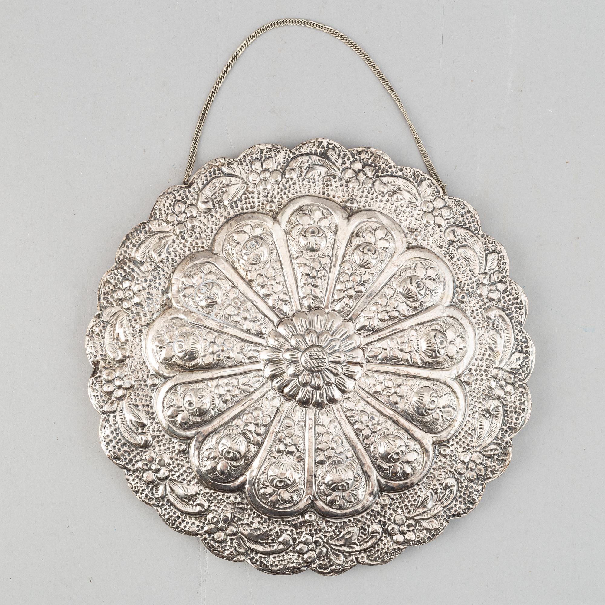 Spegel, silver, troligen Carlo Mario Camusso, Lima, Peru.
