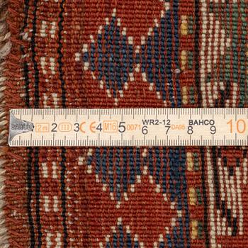 An antique Kazak rug, southern Caucasus, c 168 x 103 cm.