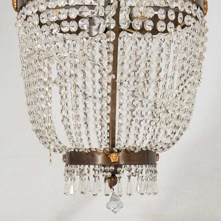 Ljuskrona Empire-stil 1900-talets första hälft.