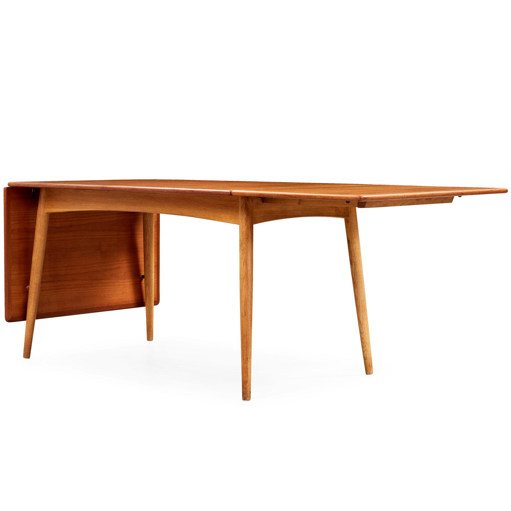 HANS J WEGNER, matbord, Andreas Tuck, Odense Danmark 1950-60-tal.