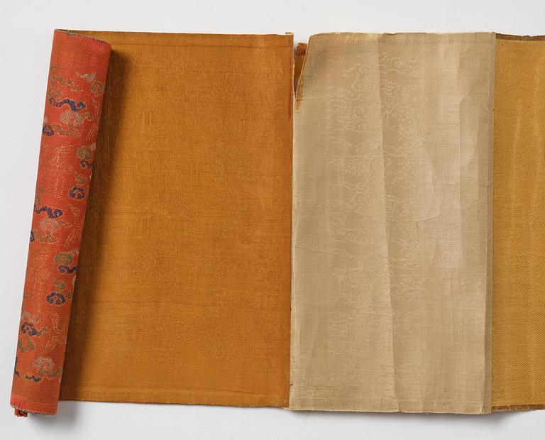 An imperial edict, Qing dynasty, Jiaqing period (1796-1820), dated 1809.