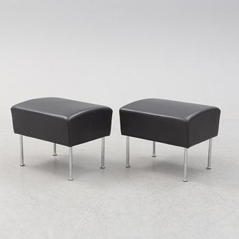 GUNILLA ALLARD, fotpallar, ett par, "Cinema", Lammhults, 1995.