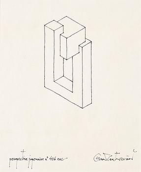 175. Oscar Reutersvärd, "Perspective japonaise no 406 eac".