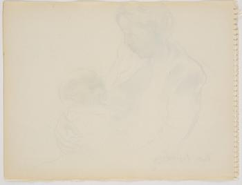 Lotte Laserstein, Mother and child.