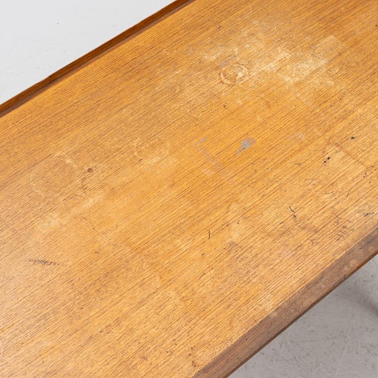 Desk, teak, 1960s.