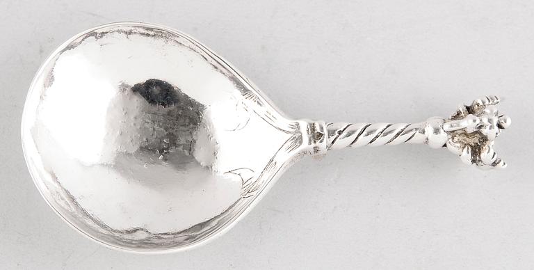 SUPSKED, silver, sannolikt 1700-tal. Vikt ca 45 g.