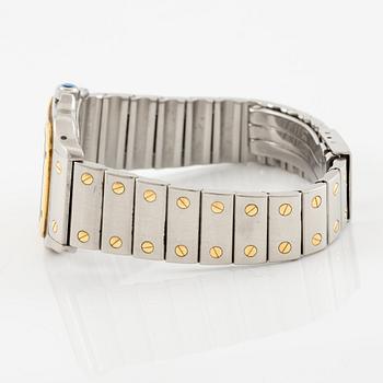 Cartier, Santos Galbée, armbandsur, 29 x 29 (41) mm.
