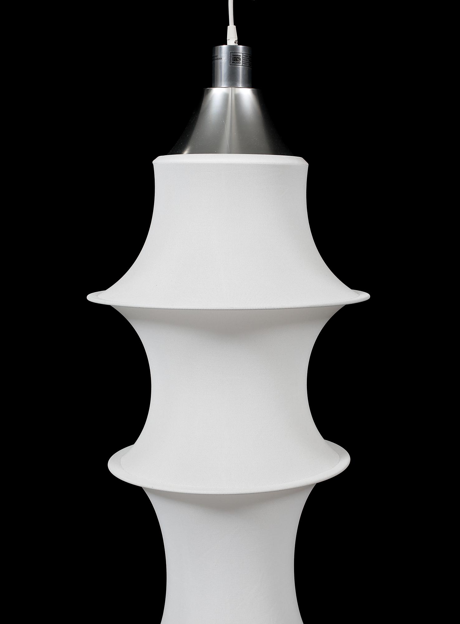 TAKLAMPA, "Falkland", Bruno Munari, Danese, Milano, Italien, formgiven 1964. Höjd ca 165 cm.