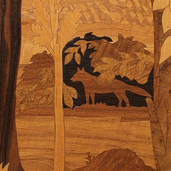 Carl Malmsten, a table "The Hunter" (Jägaren), Sweden 1938.