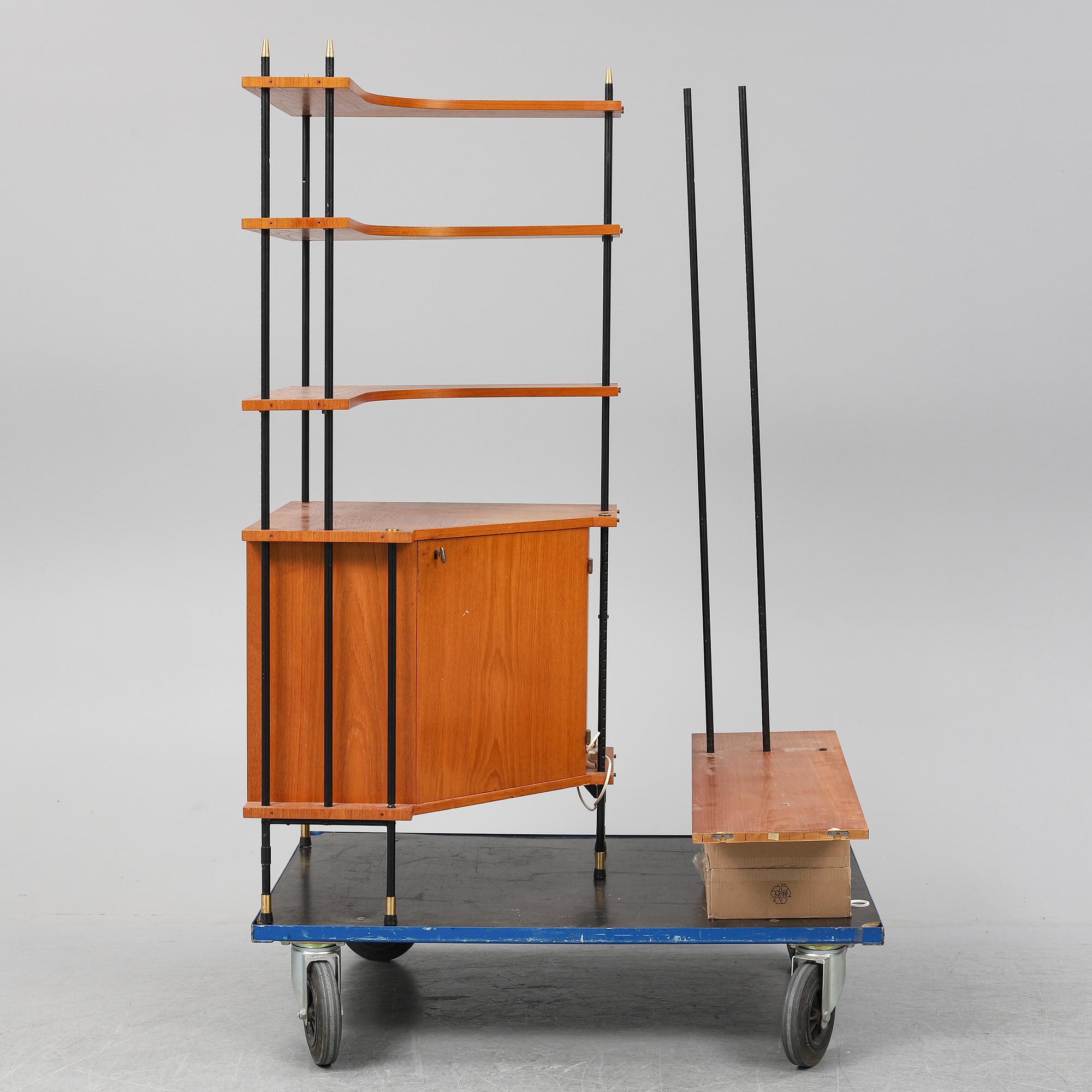 HYLLA, "Prydno", Bröderna Gustafsson Möbelfabrik, Virserum, 1950/60-tal.