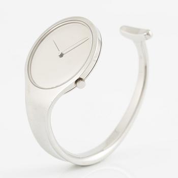 Georg Jensen, design Vivianna Torun Bülow-Hübe, wristwatch, 33 mm.