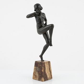 Phillippe Devriez, sculpture, unsigned, bronze.