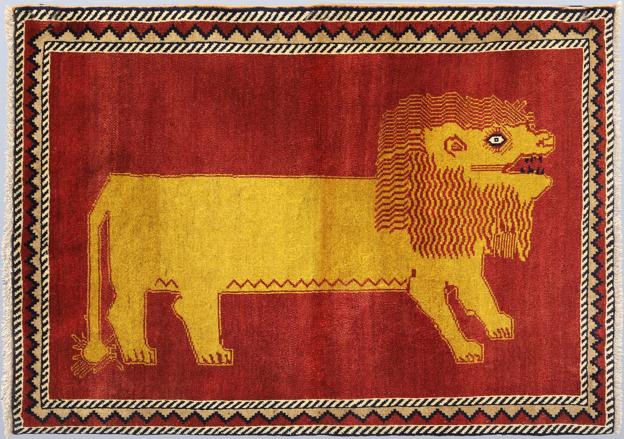 Matta, Gashgai, 143 x 105 cm.