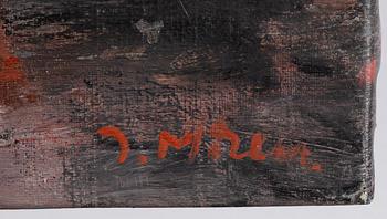 Ingegerd Möller, oil on canvas. Signed.