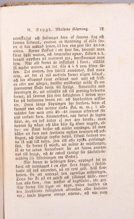 BÖCKER, 6 st, om lanthushållning, bla "Tankar wid skötseln och nyttan af boskap och fjäderfä..." av Jan Brauner, Stockholm 1756.