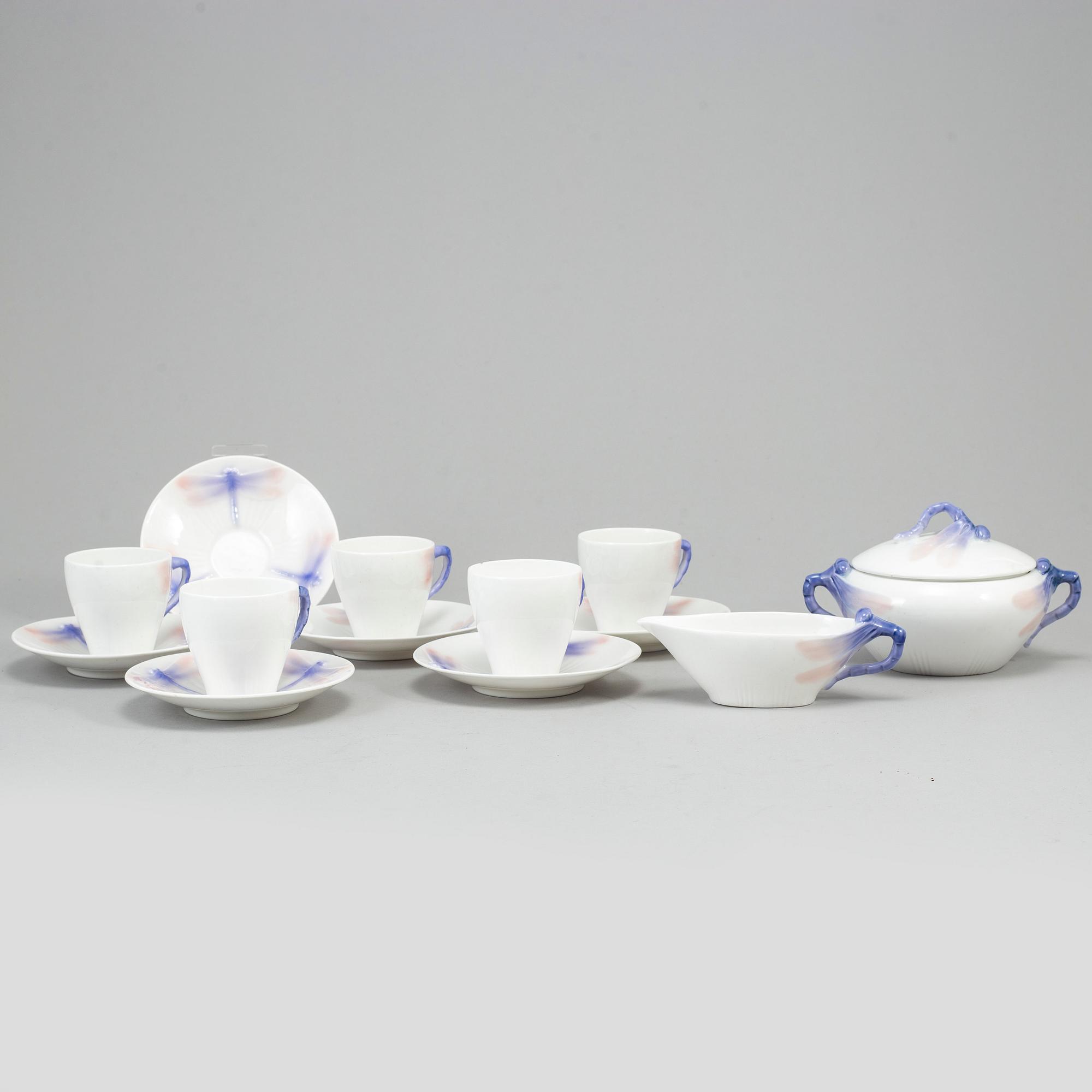 A coffee service by Alf Wallander for Rörstrand.