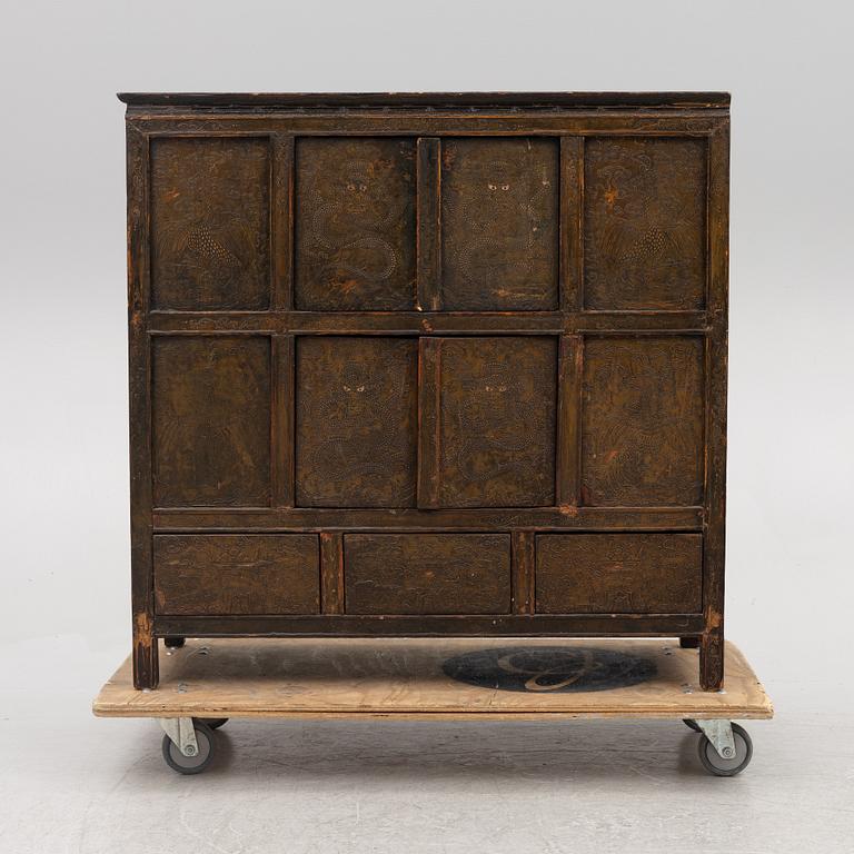 A cabinet, Mongolia, 20th century.