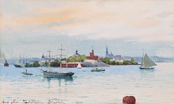 67. Anna Palm de Rosa, "Kastellholmen, Stockholm" (The Citadel islet, Stockholm).