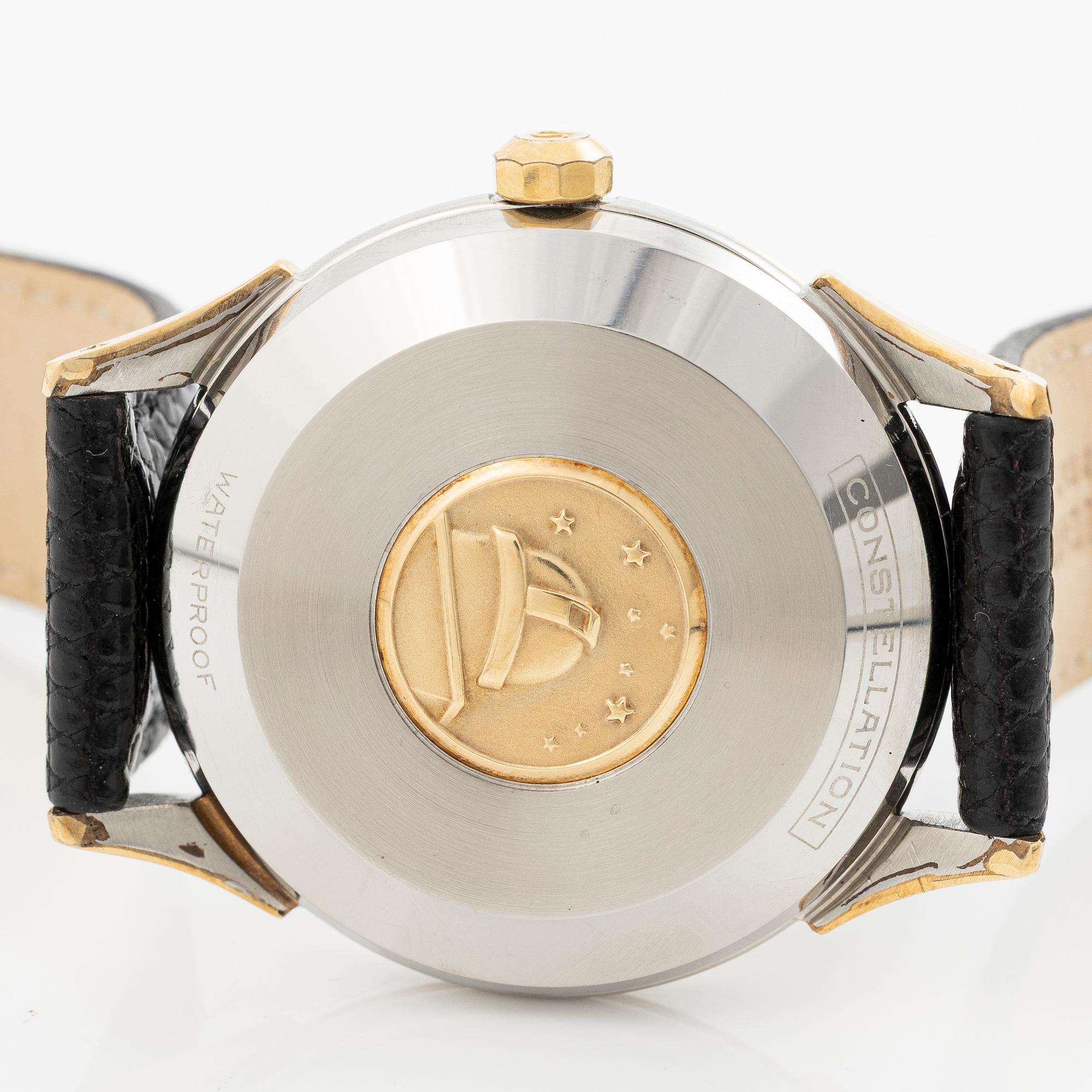 Omega, Constellation, Chronometer, wristwatch, 35 mm.