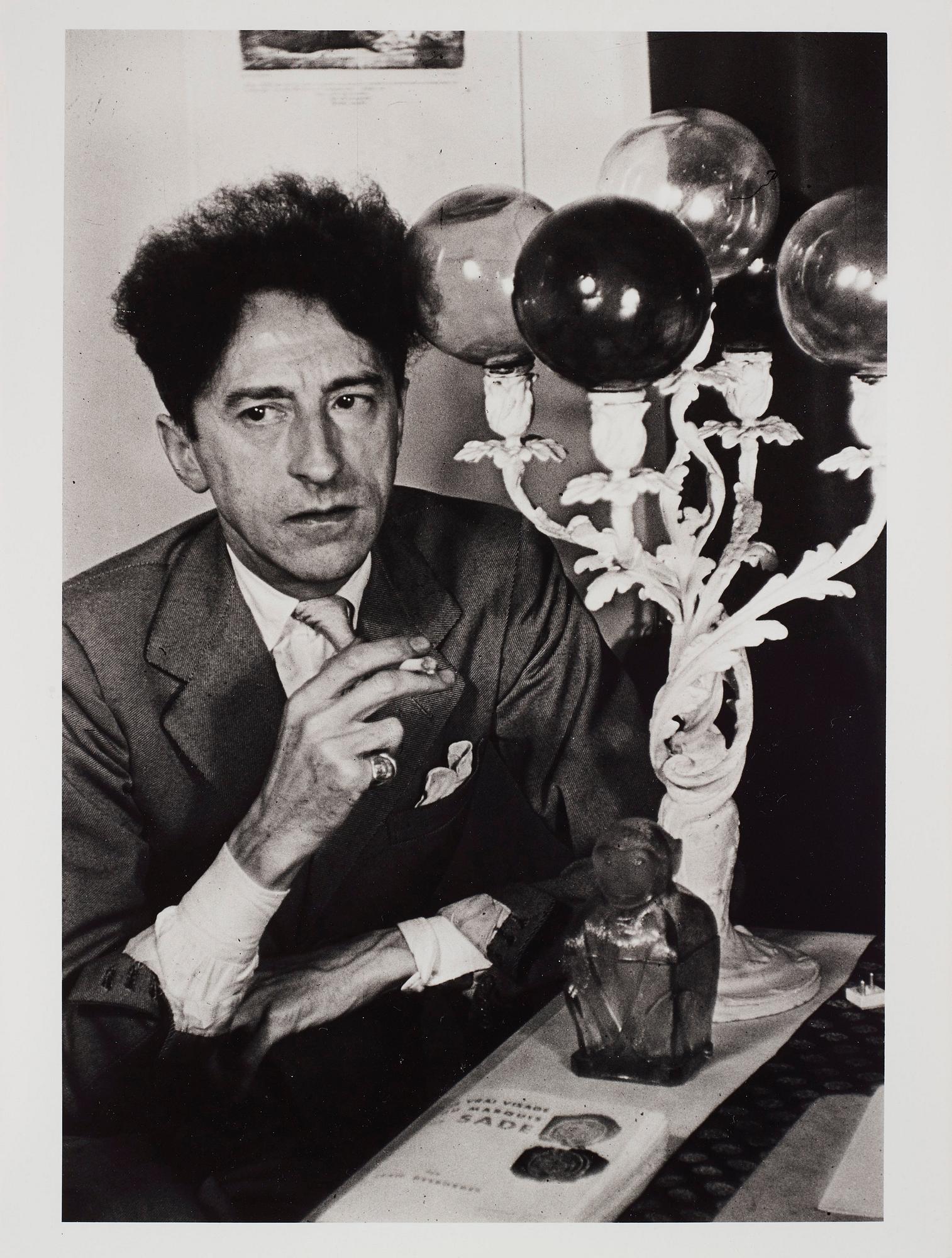 Gisèle Freund, "Jean Cocteau, Paris, 1939".