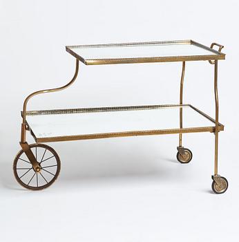 JOSEF FRANK, trolley, model 889, Svenskt Tenn, 1940-50s.