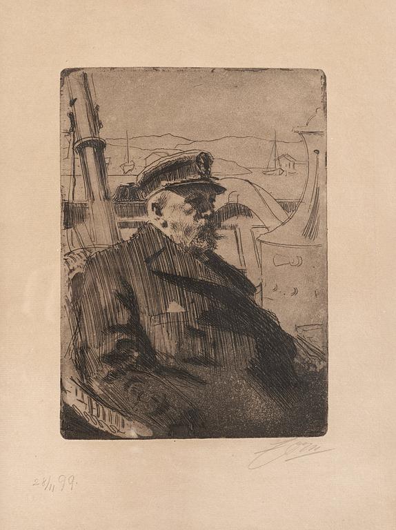 Anders Zorn, "King Oscar II".